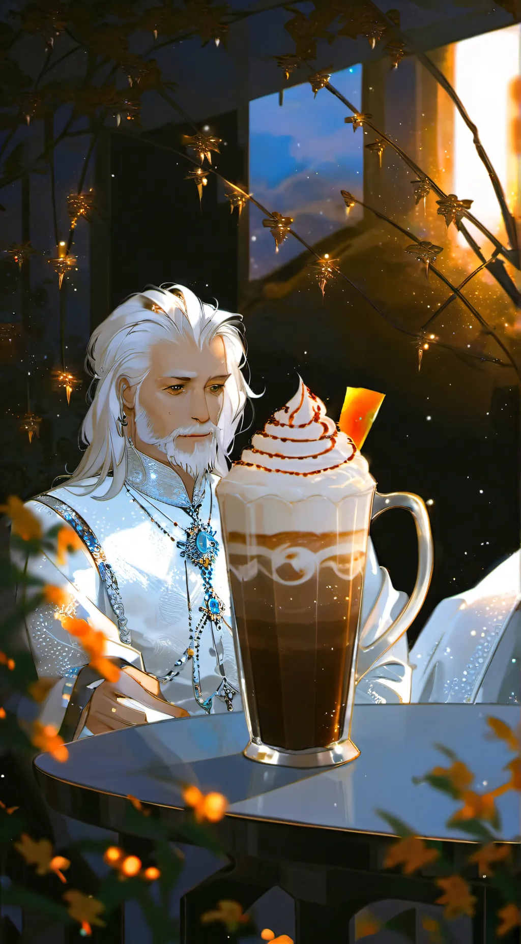 ai character: Drink! background