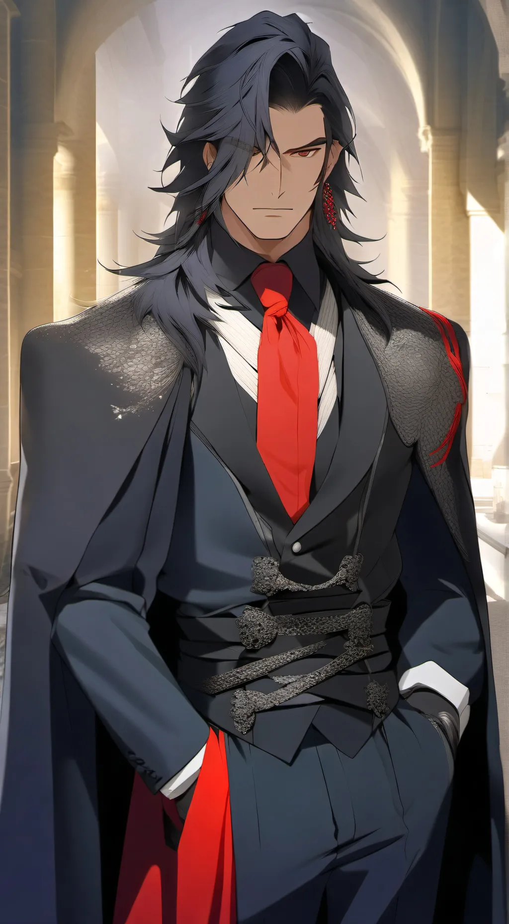 ai character: Takeo background