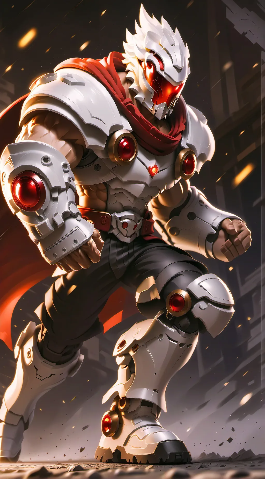 ai character: Galaxy Raza background