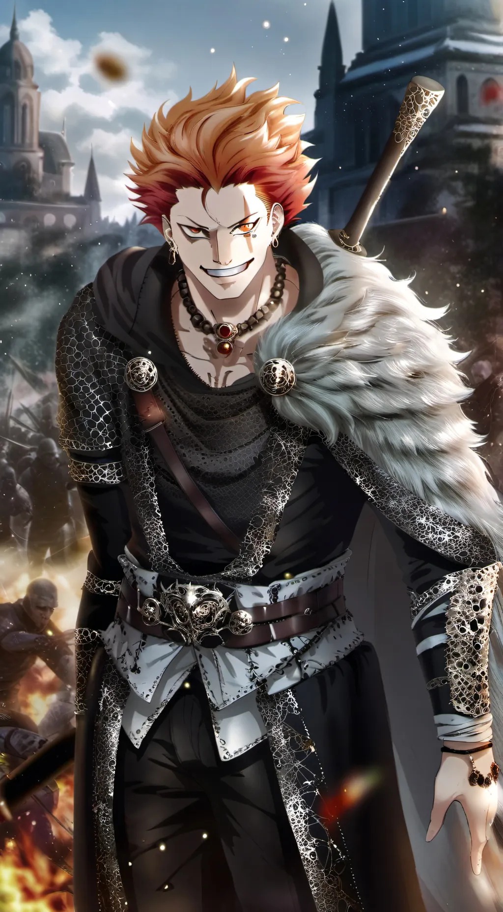 ai character: Eustass Kidd background