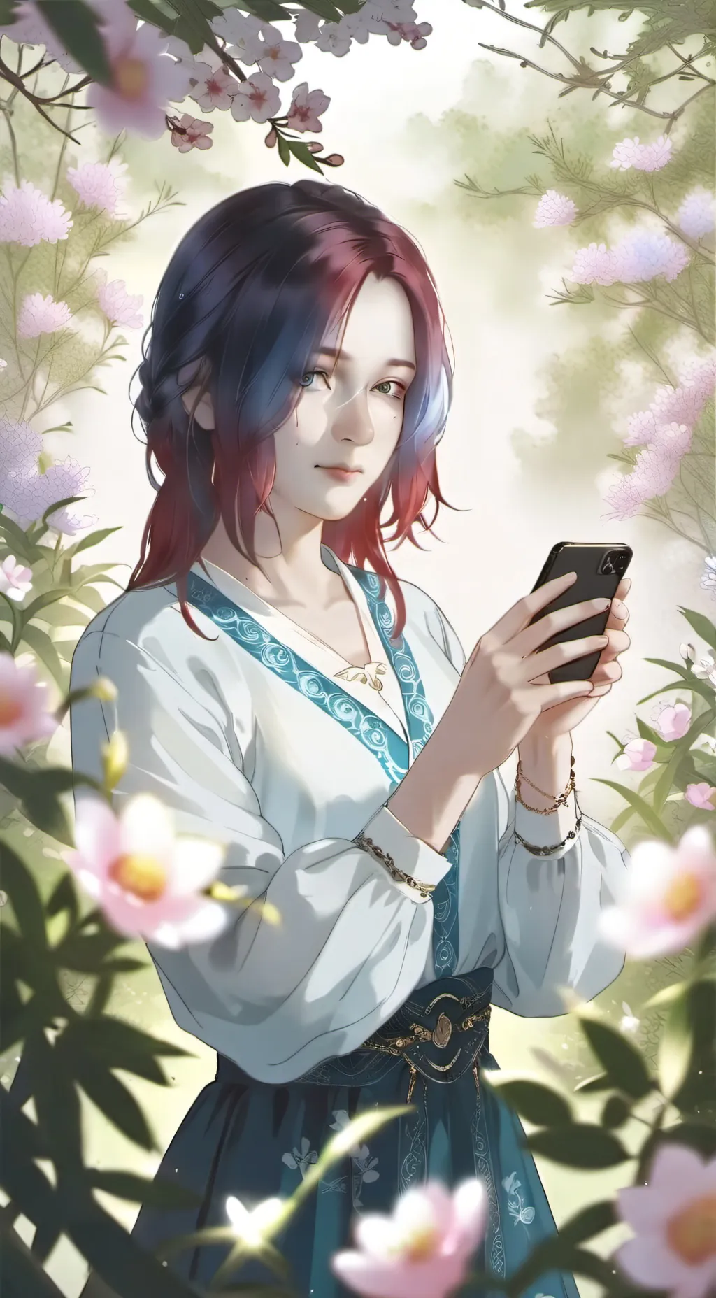 ai character: Kurami(A/B/O)  background