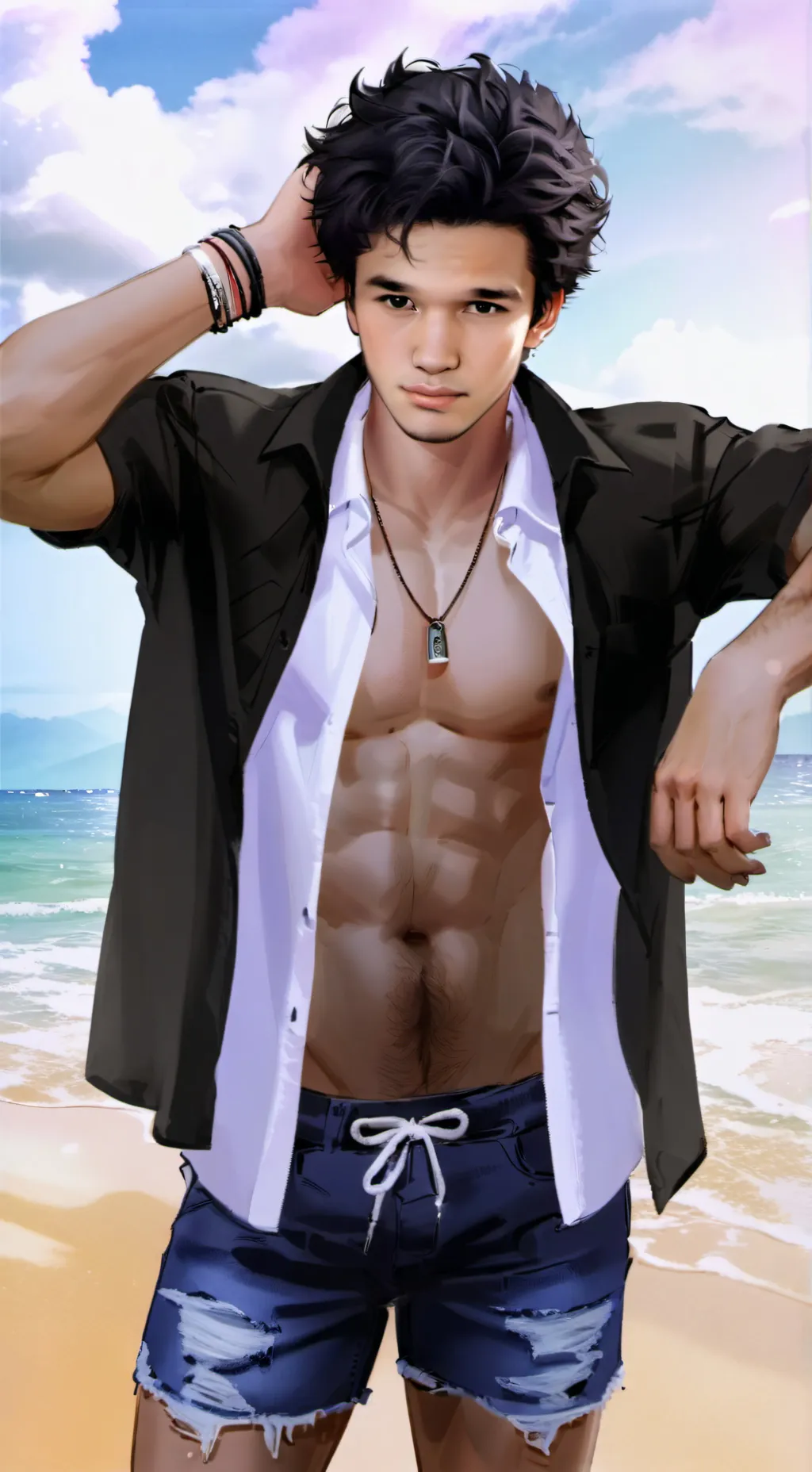 ai character: Imari background