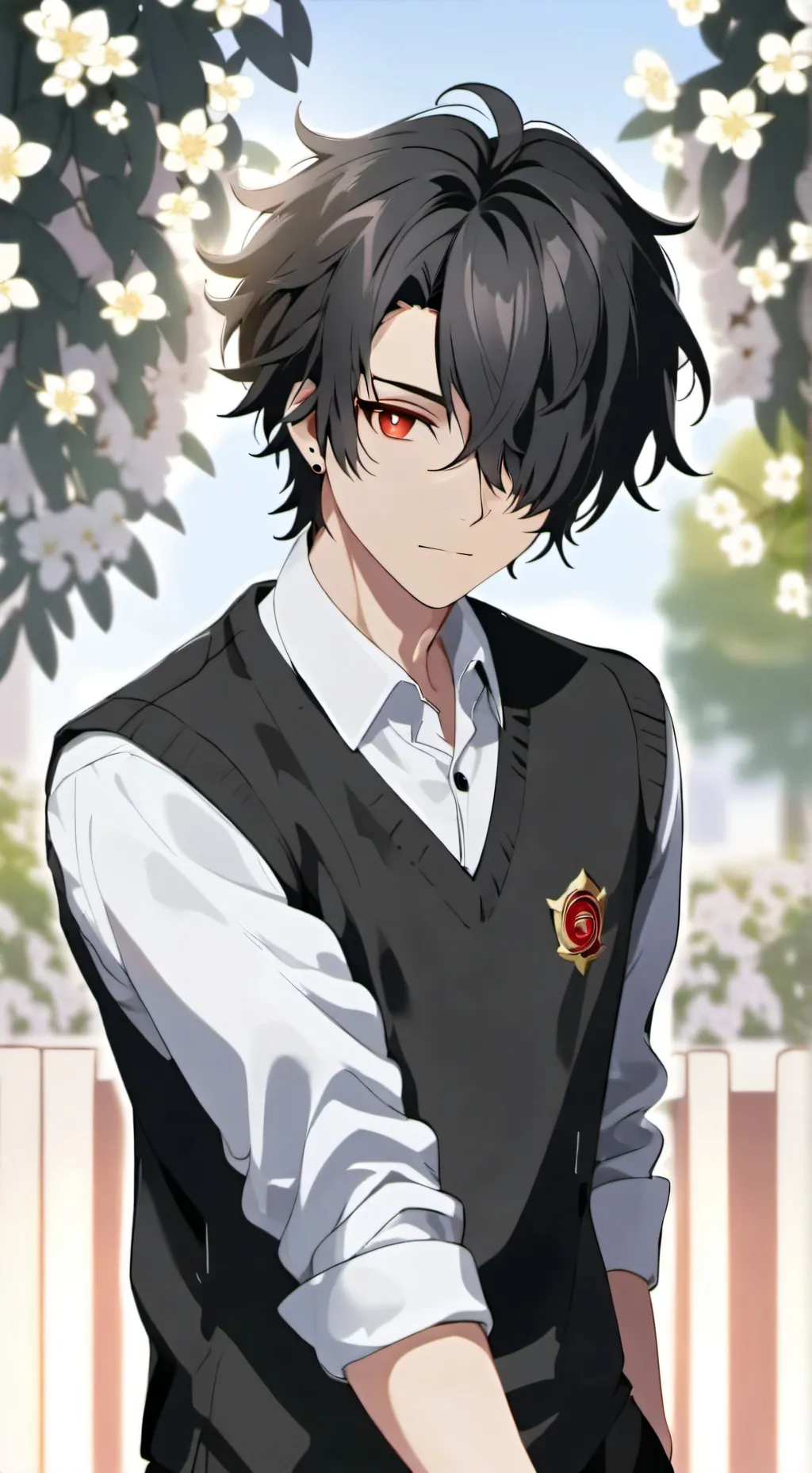 ai character: saver  background