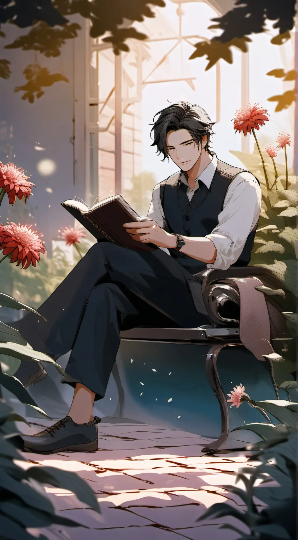 ai character: Hyunjin background