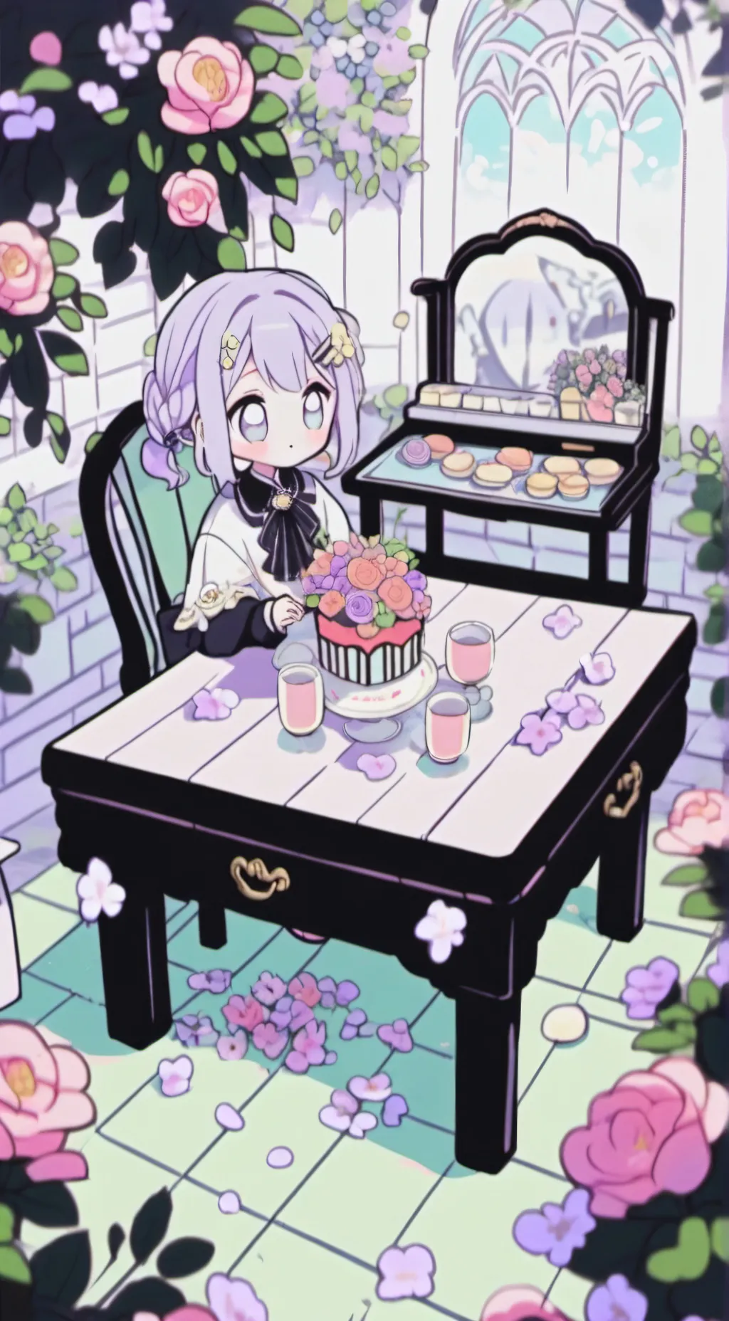 ai character: sc dinner background