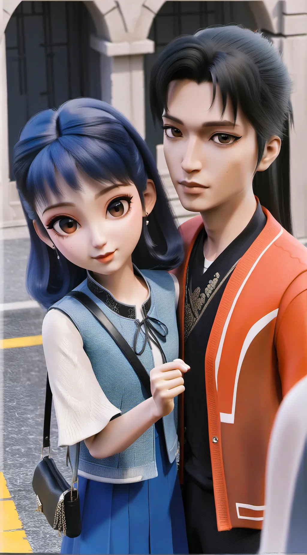 ai character: waksy background