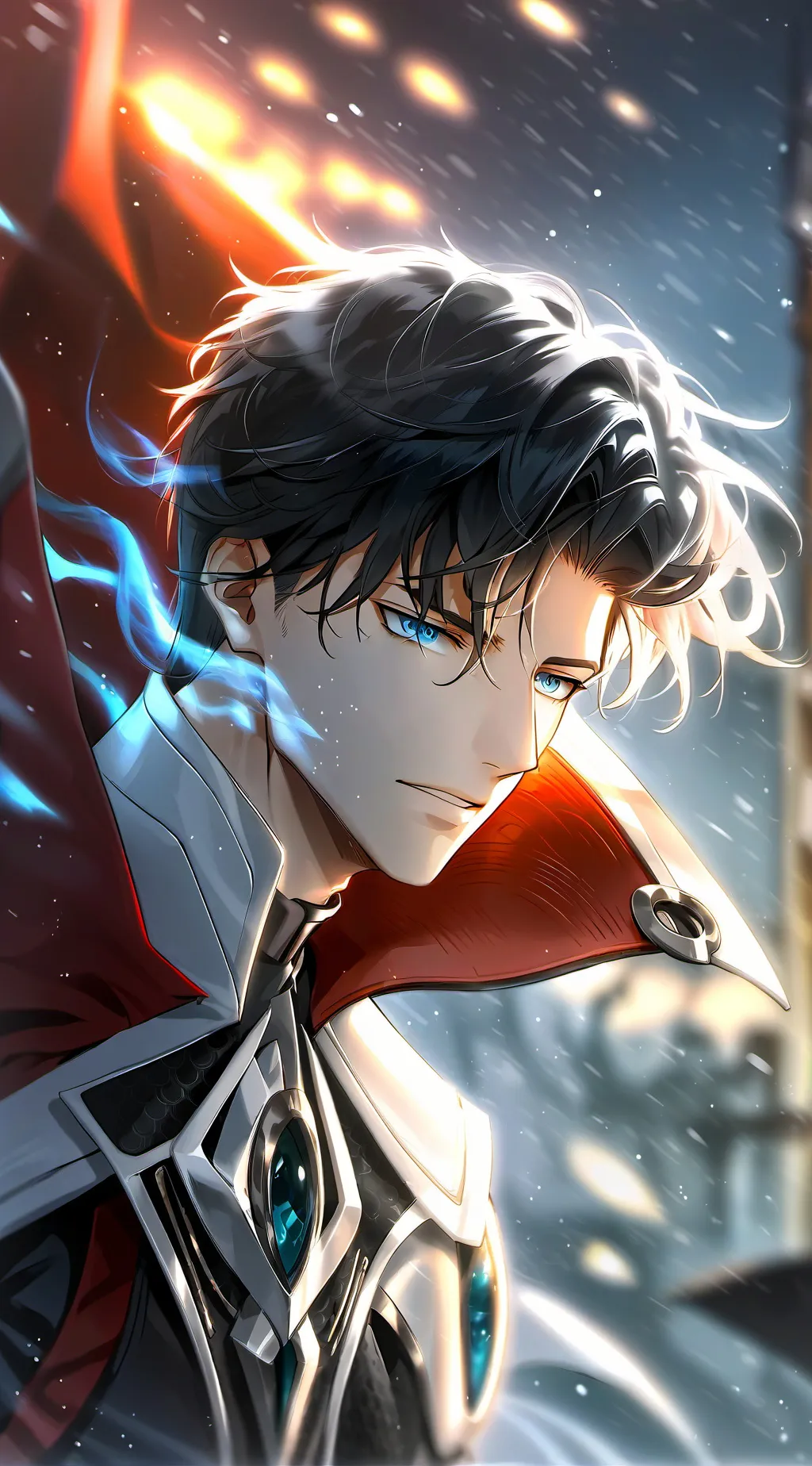 ai character: Mathias❤️ background