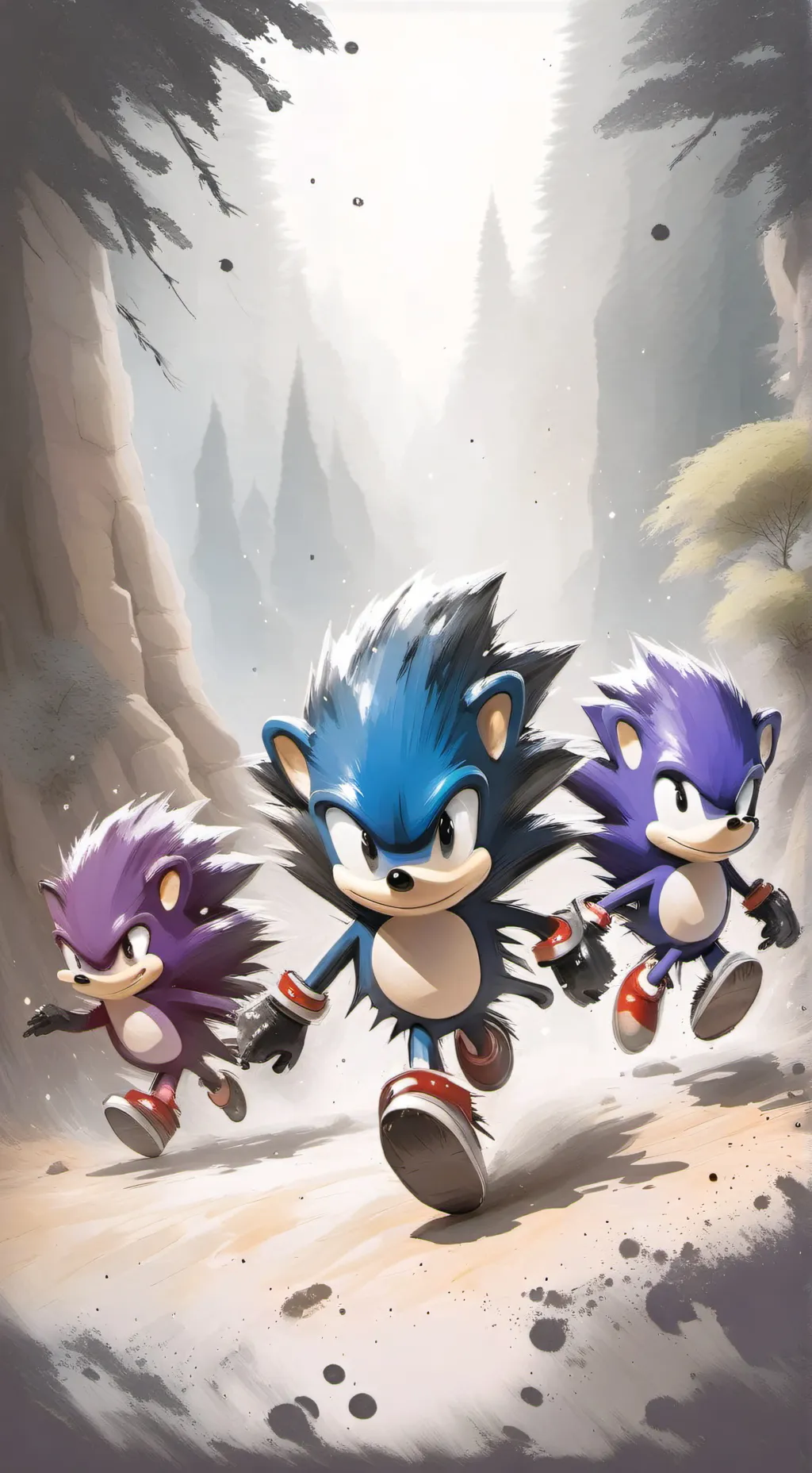 ai character: TEAM CLASSIC HEDGE background