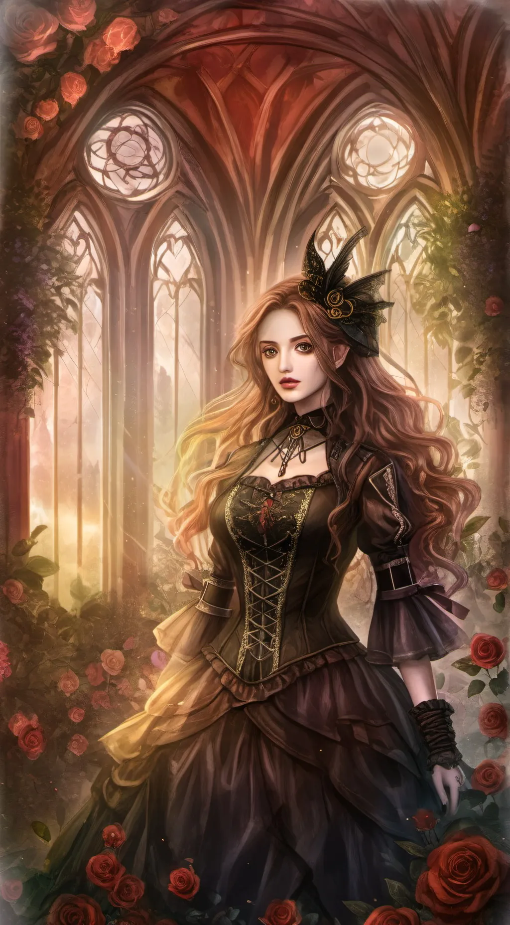 ai character: лина background