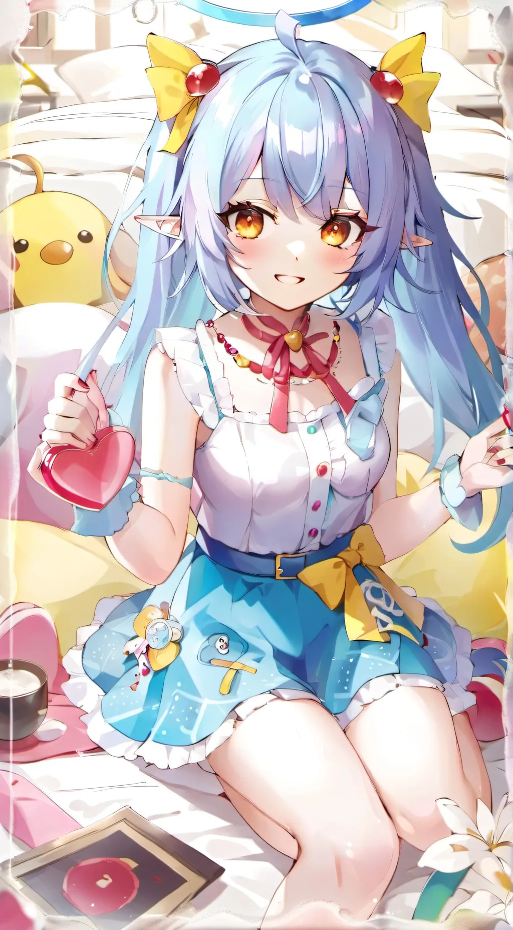 ai character: makio background