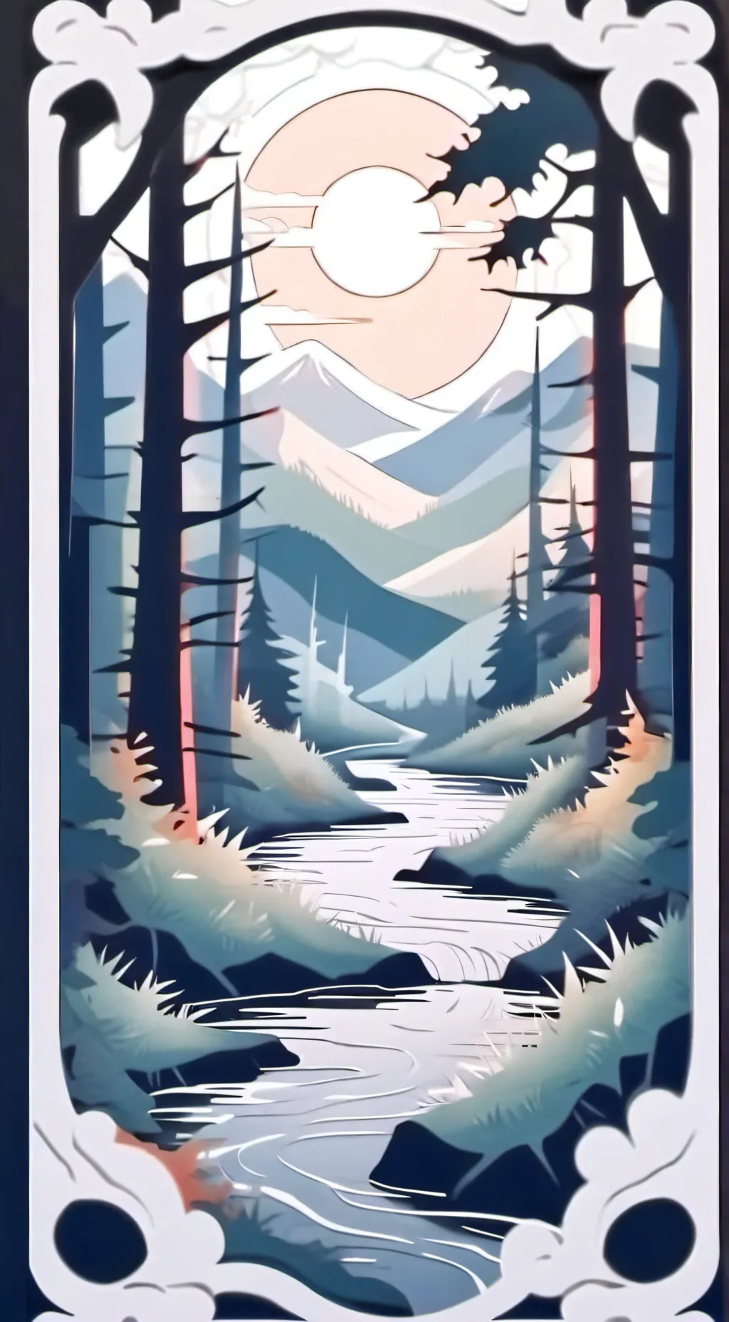 ai character: immigration office background