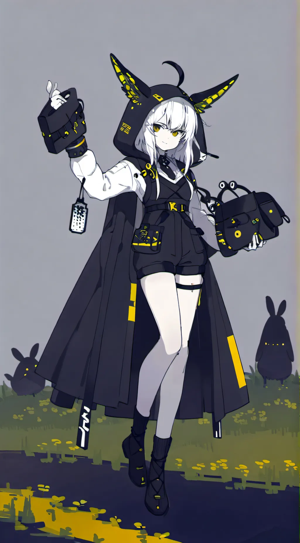 ai character: luz background