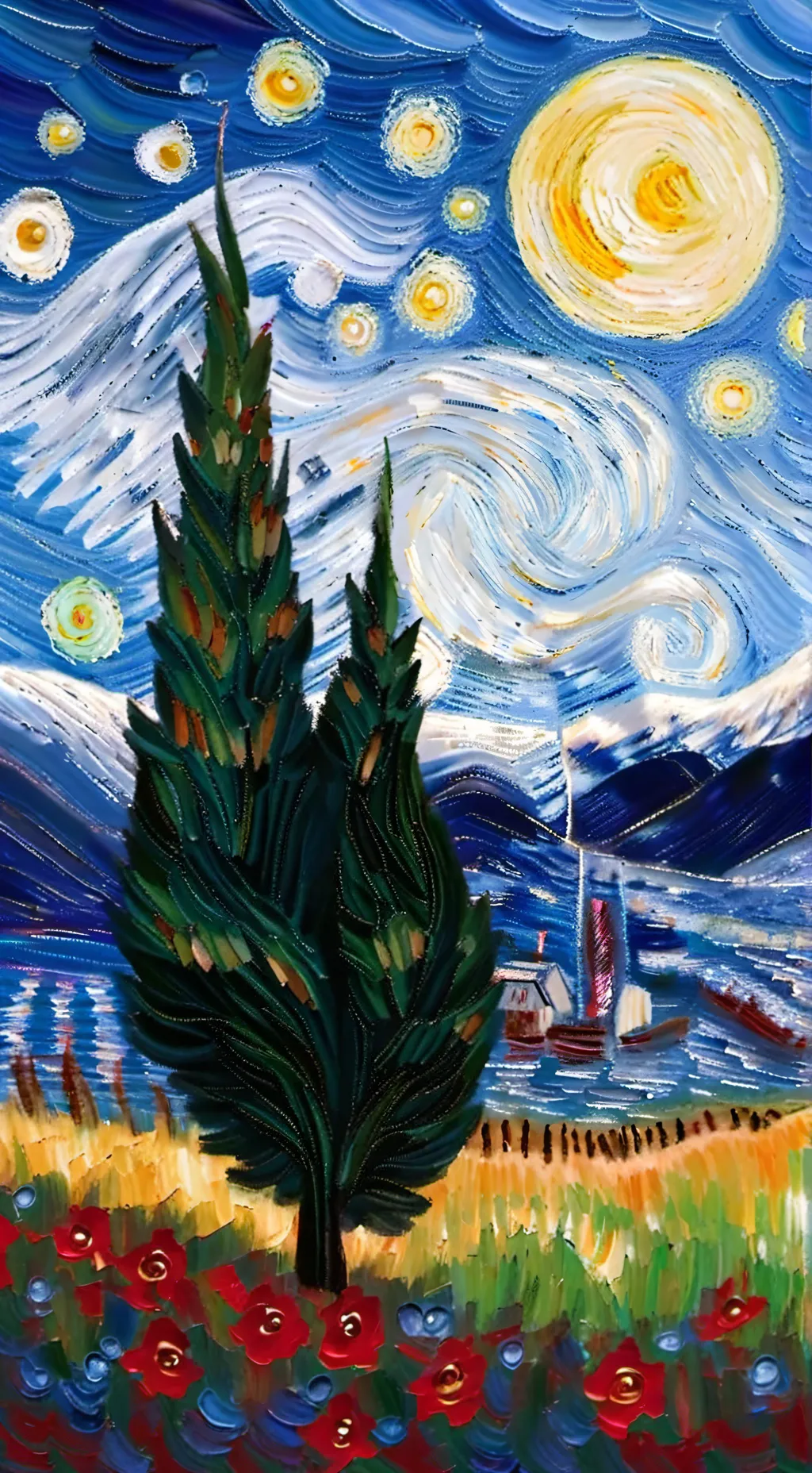 ai character: grey background