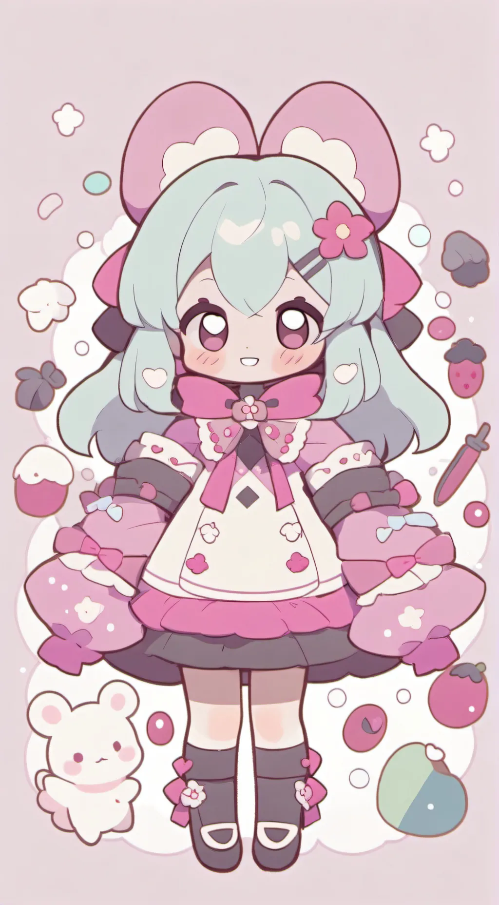 ai character: Sprunki  background