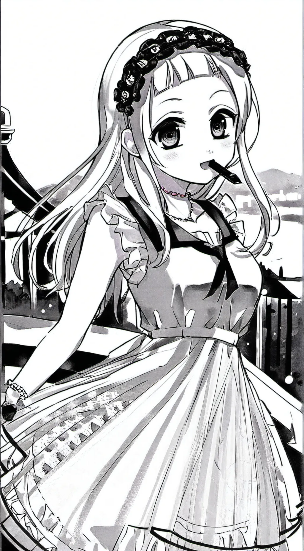 ai character: t/p et hugo background