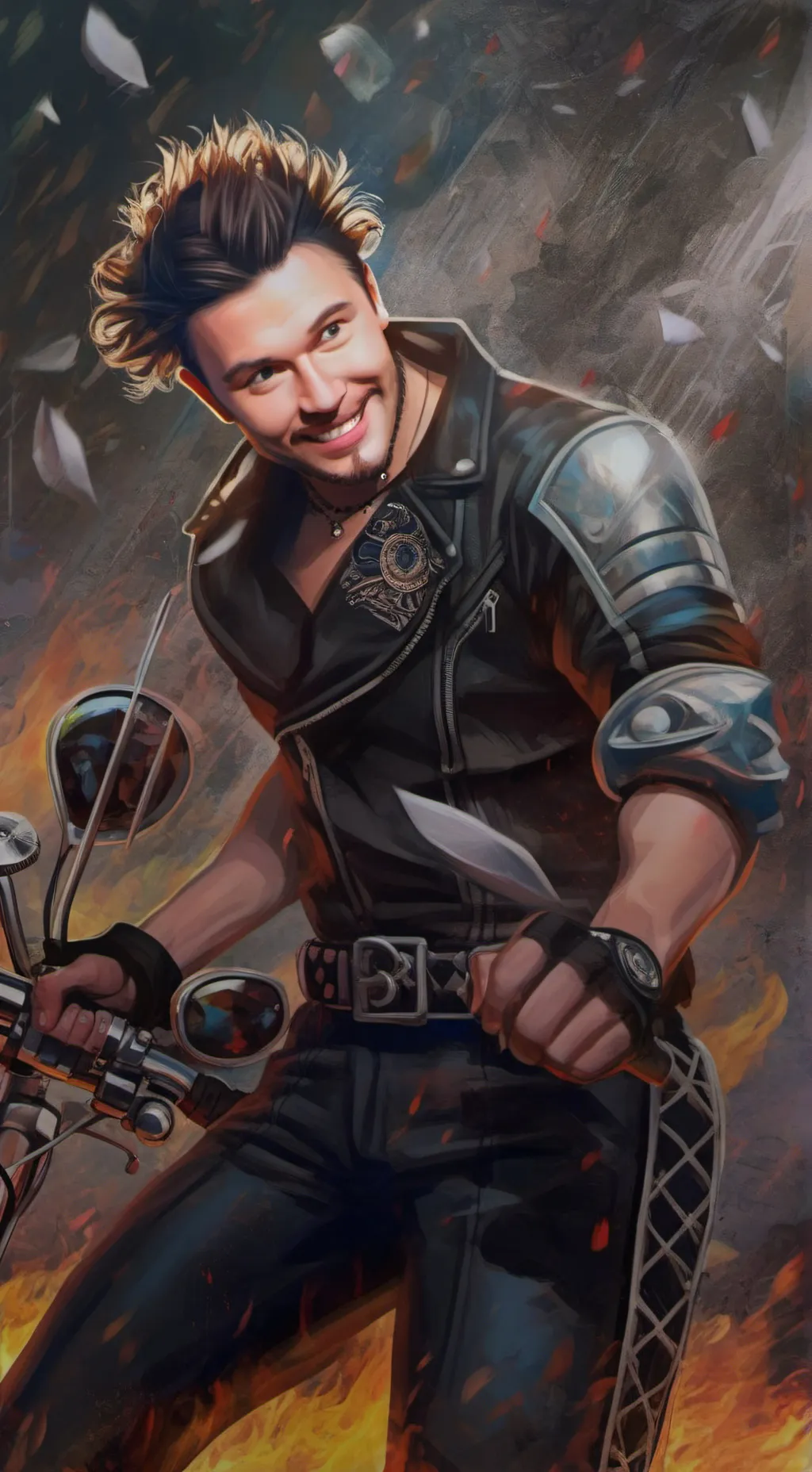 ai character: Matt background