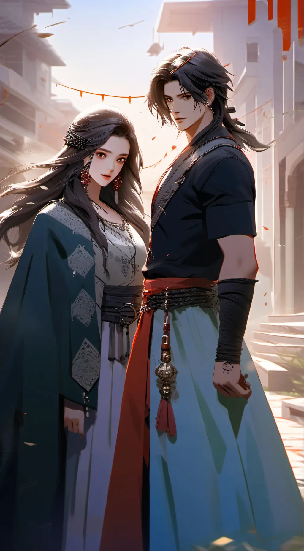 ai character: nuev@ MHA background