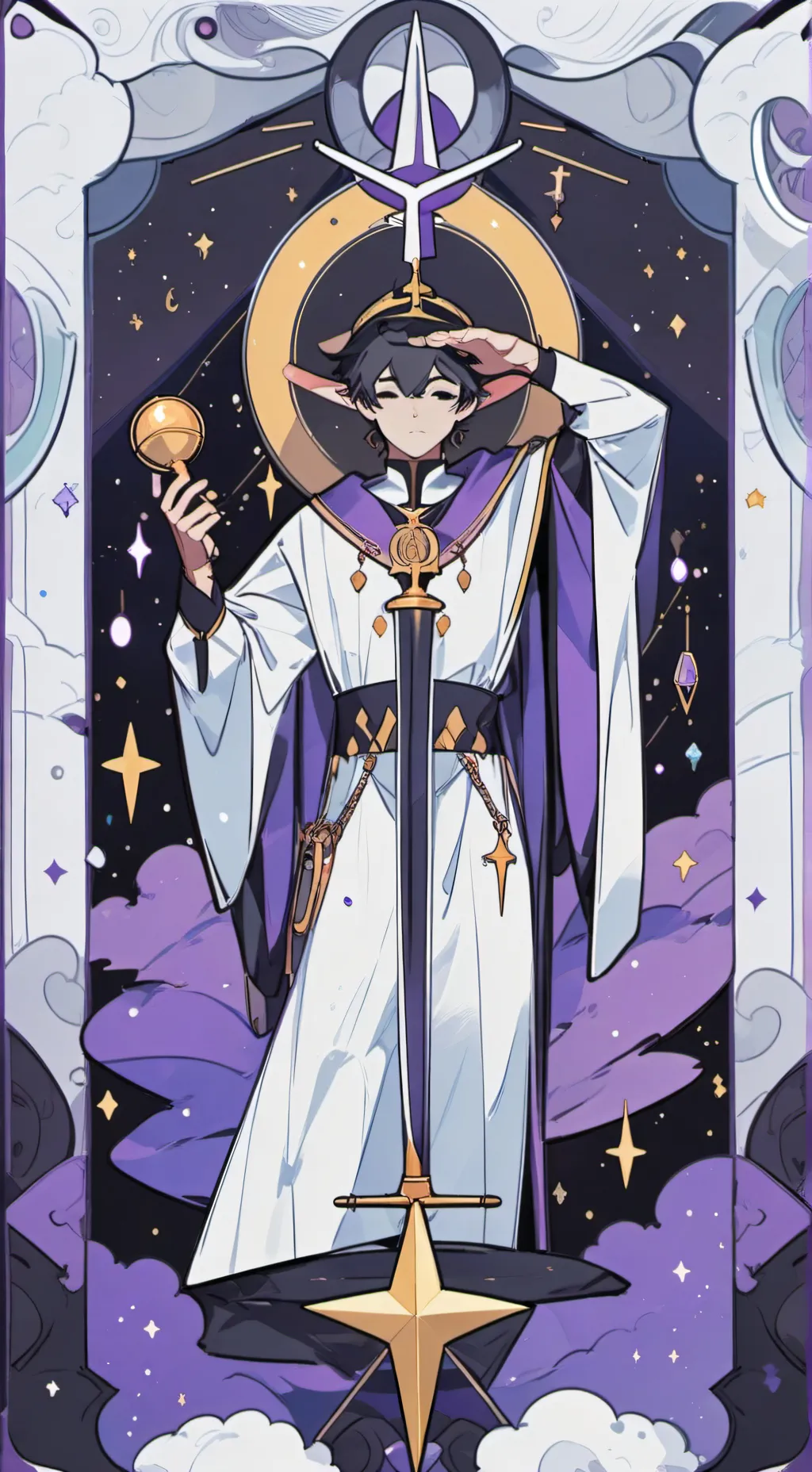 ai character: Moonberry🍓👌 background