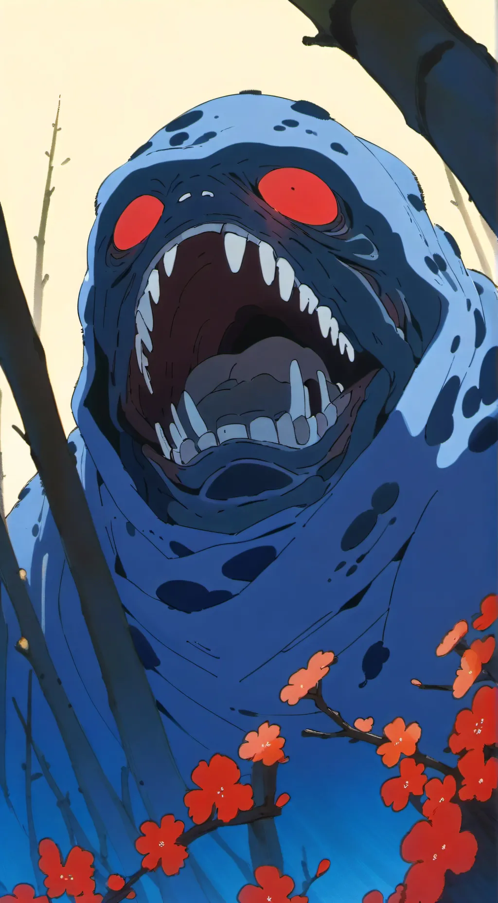 ai character: dw dwil virus background