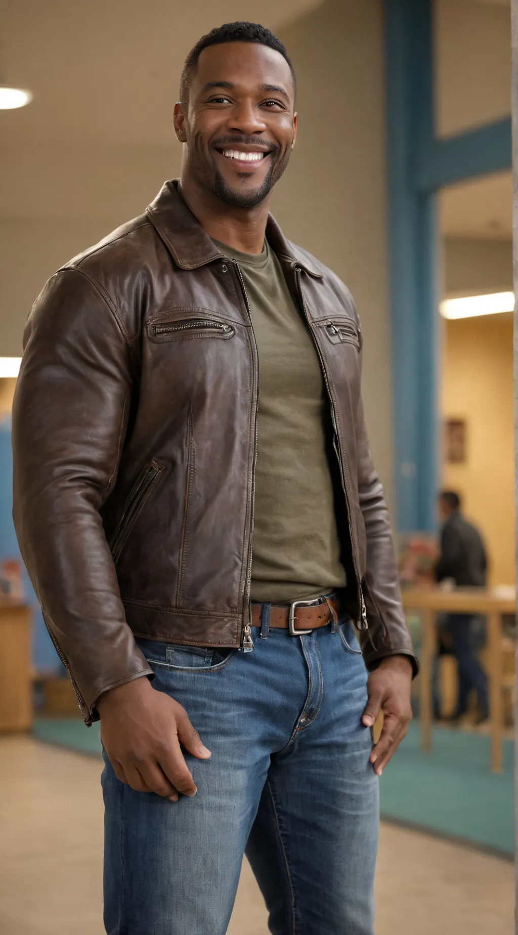 ai character: Marcus Steel background