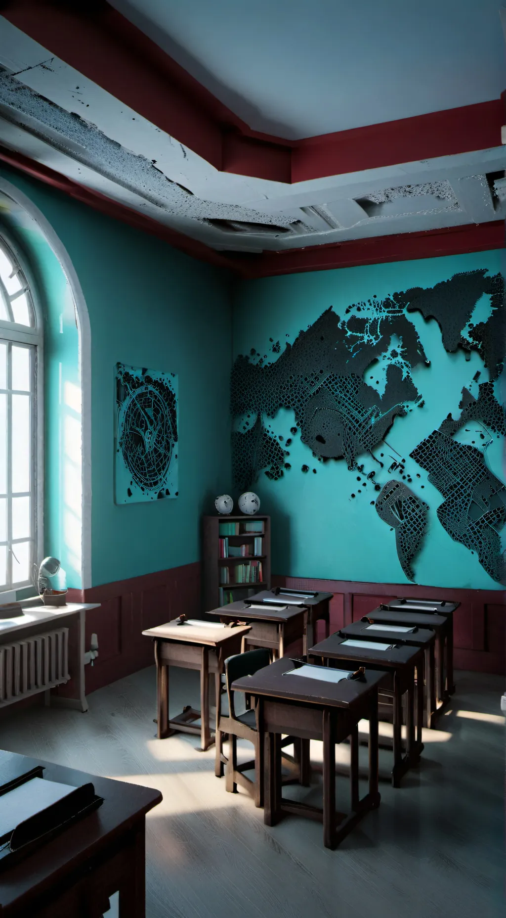 ai character: MHA Free Day background