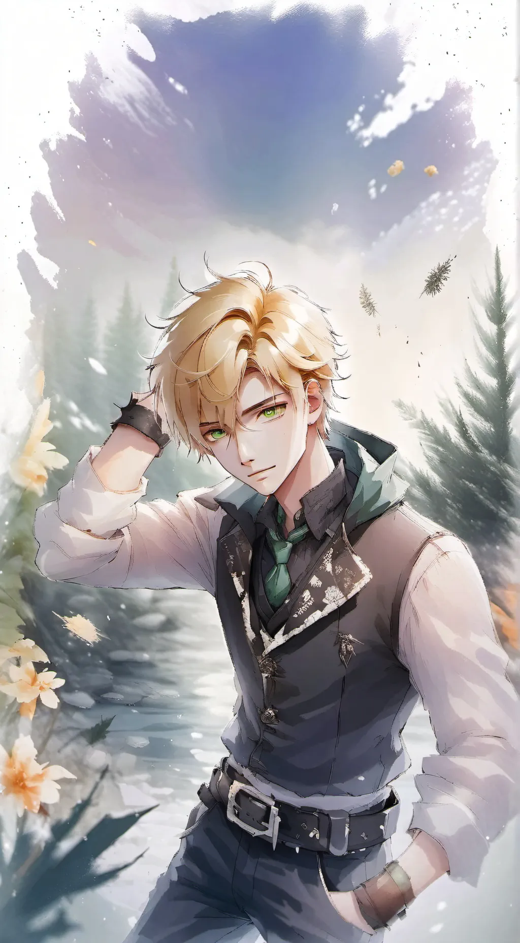 ai character: skyler(not ladybug background