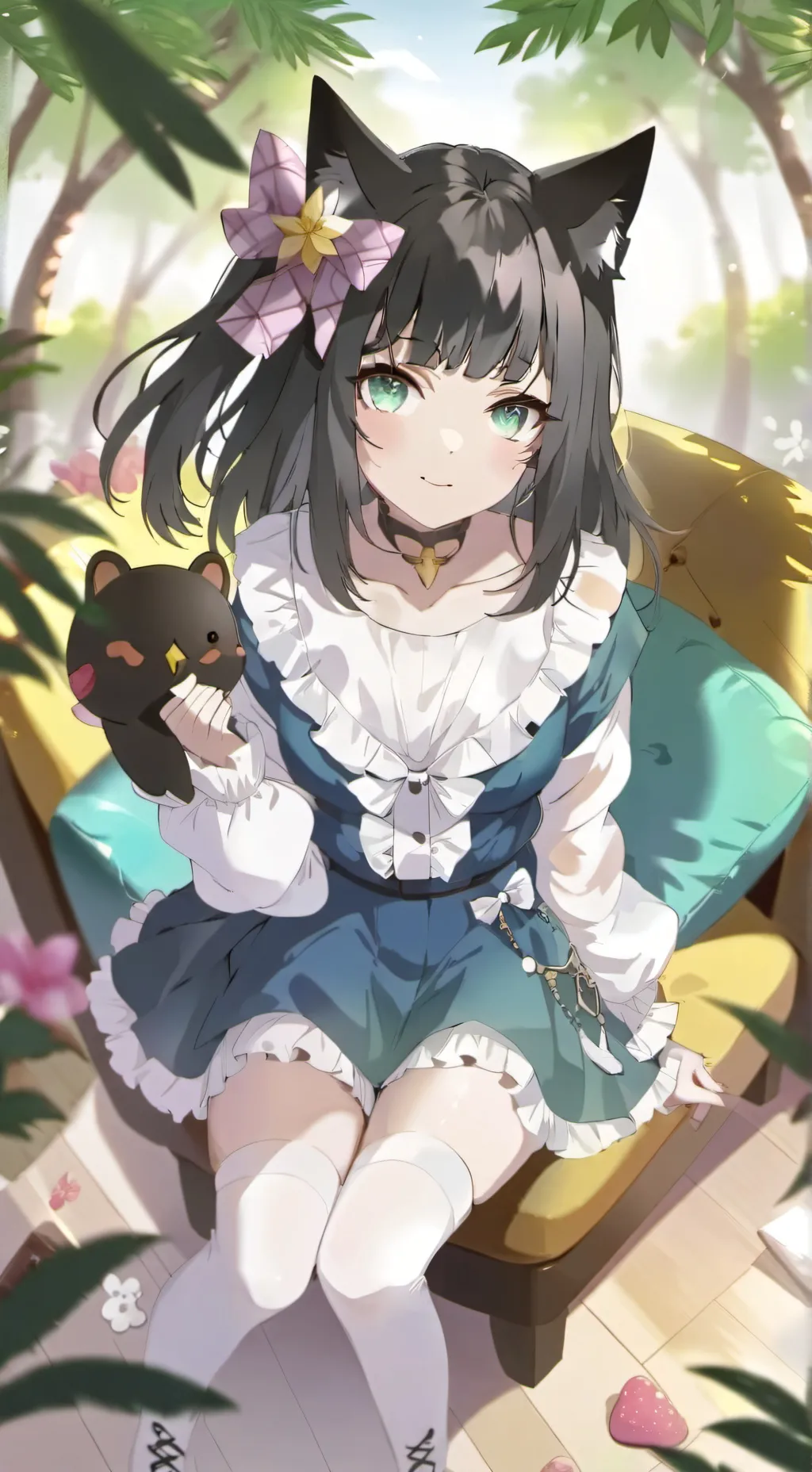 ai character: 🔥🥀Amely 🥀🔥 background