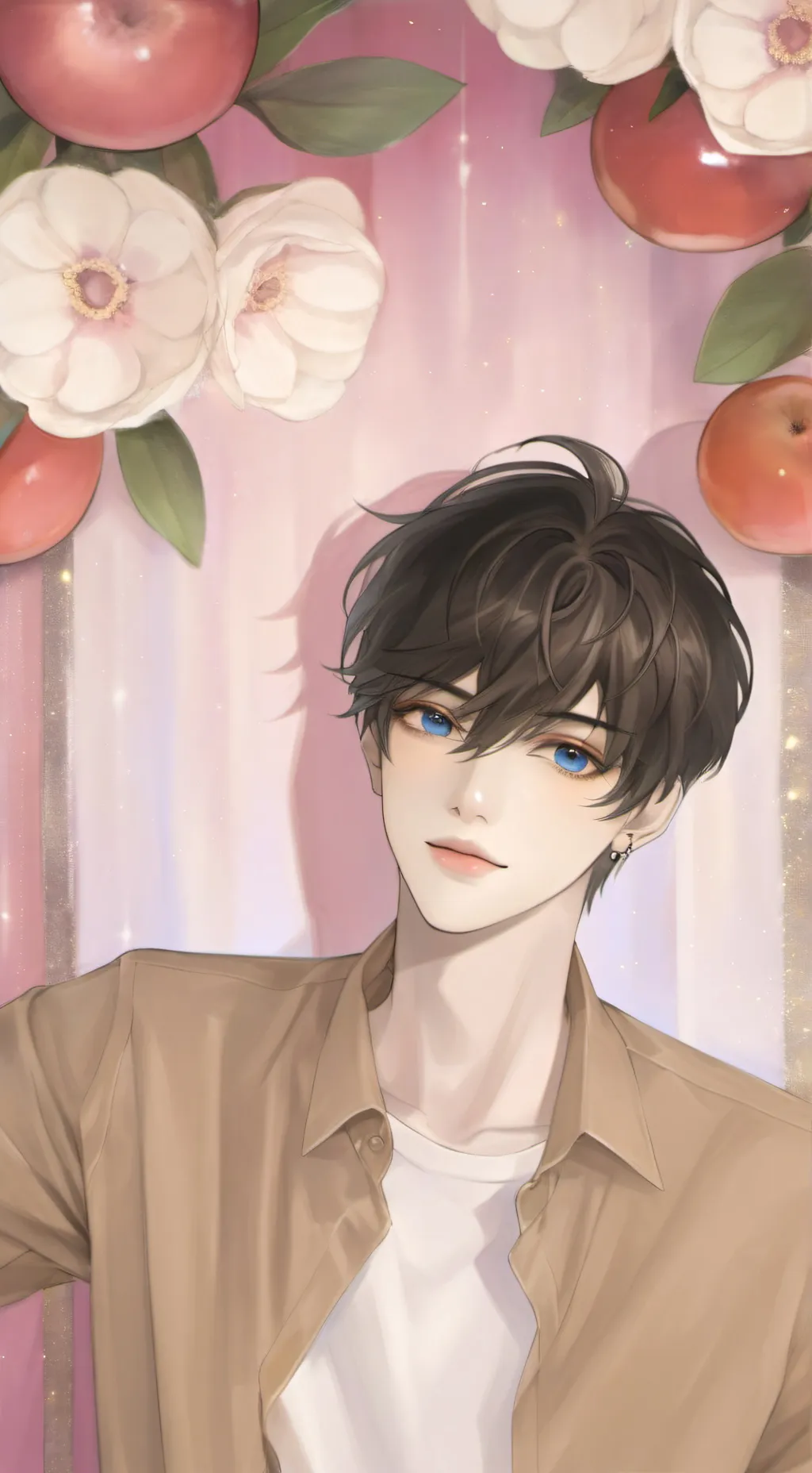 ai character: ~°Asher^~ background