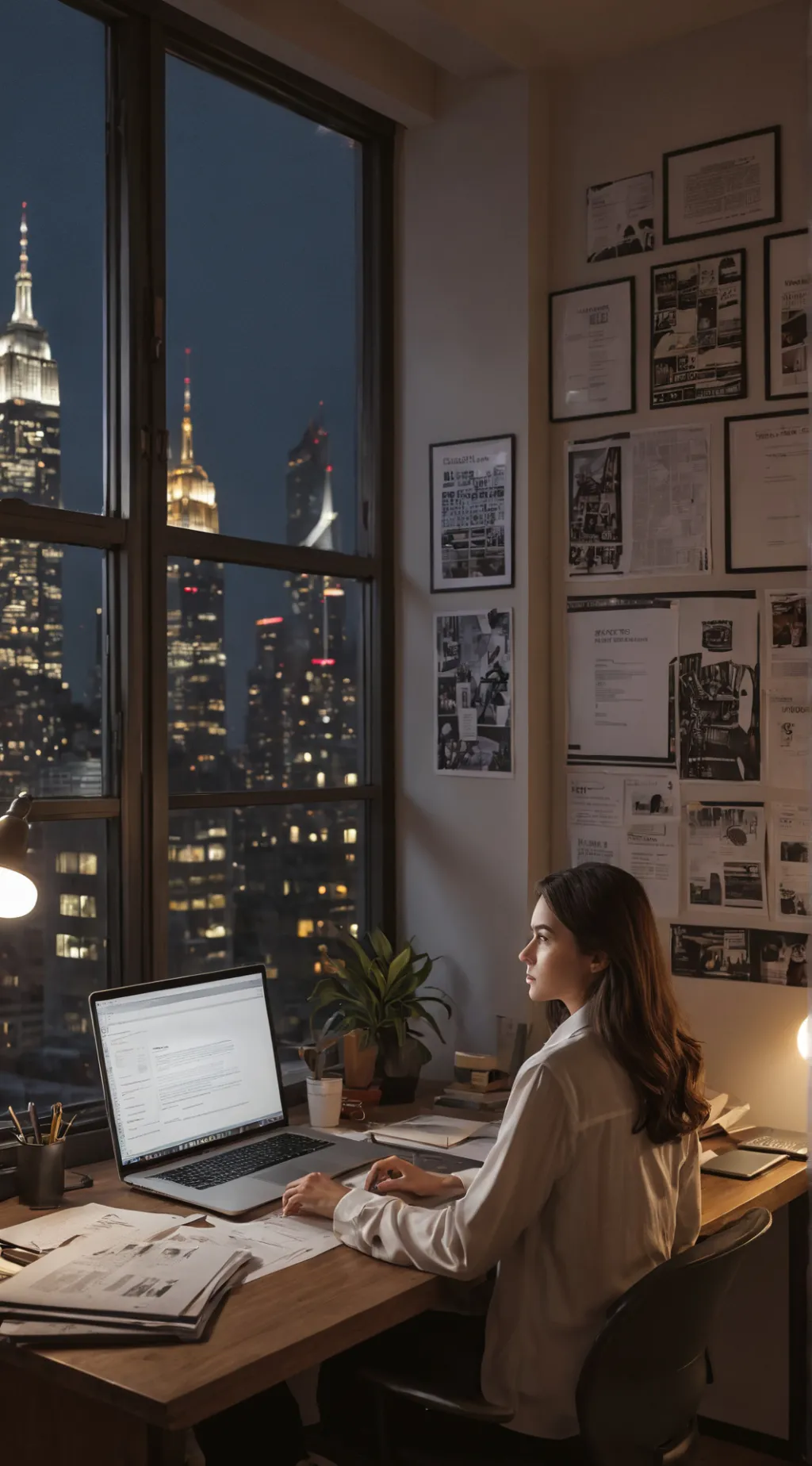 ai character: The Rise of the Rebel Tycoon background