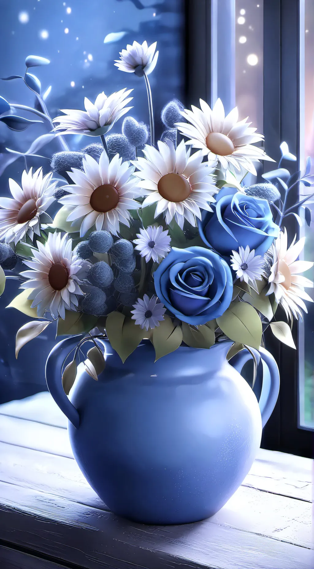 ai character: dandys world background