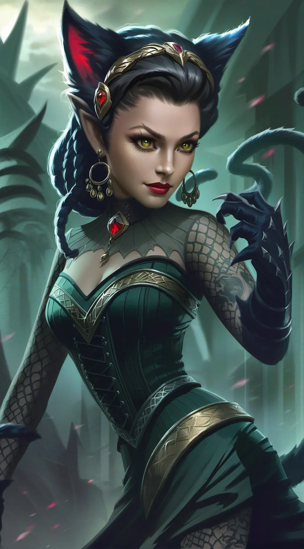 ai character: The Deamon background