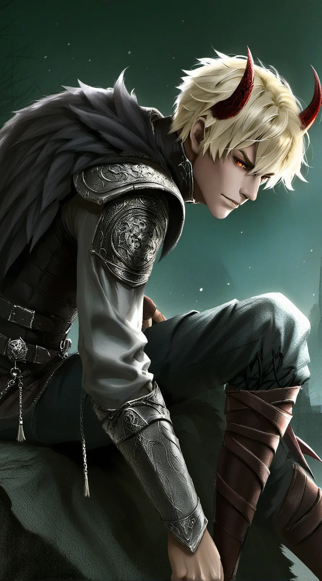 ai character: Sayan 🩸🩸🩸 background