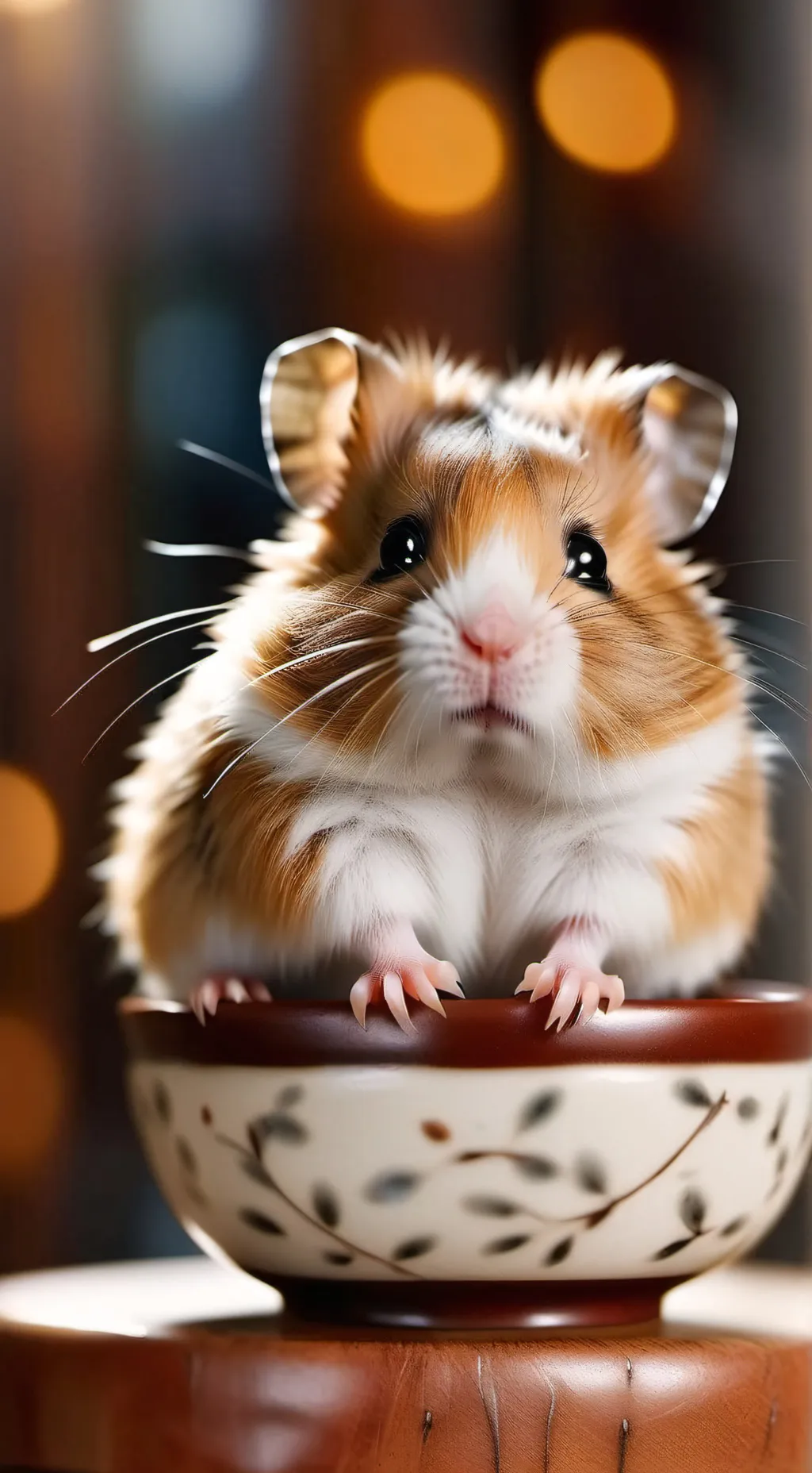 ai character: Cacahuate background