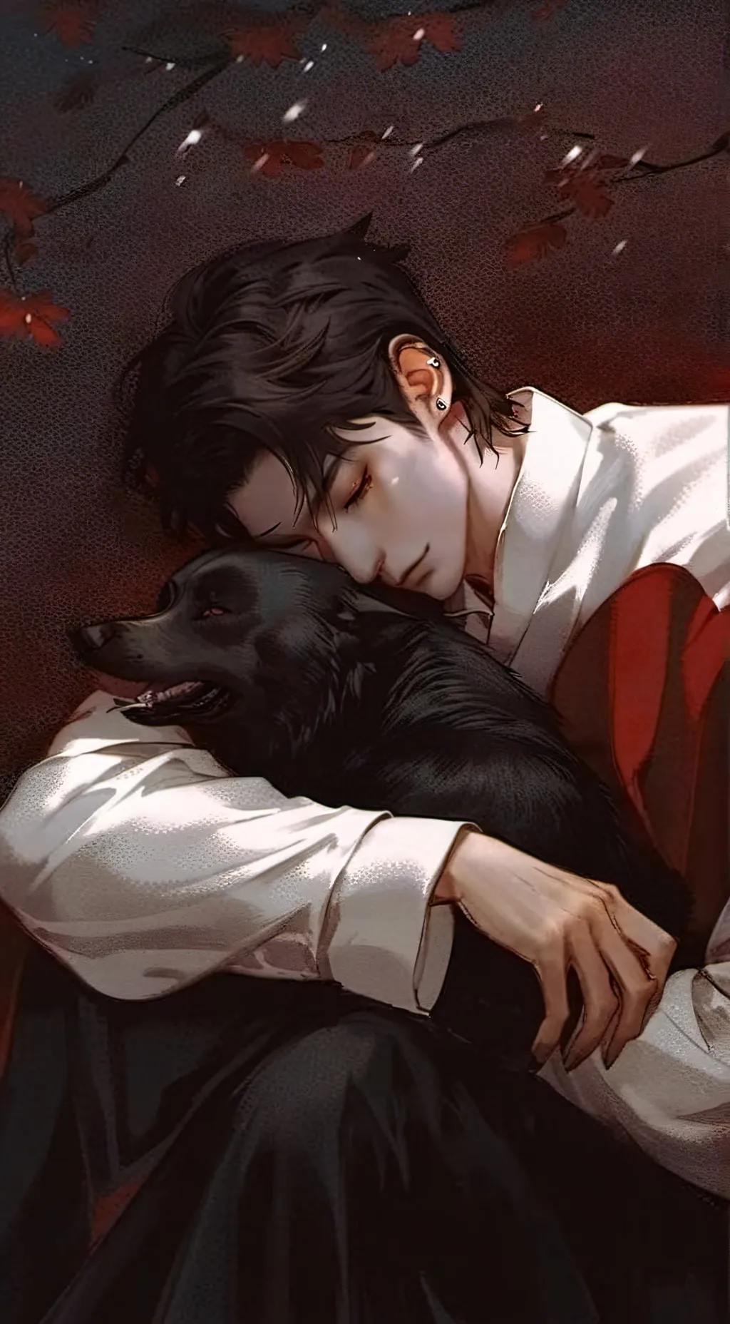 ai character: Hyunjin~ background