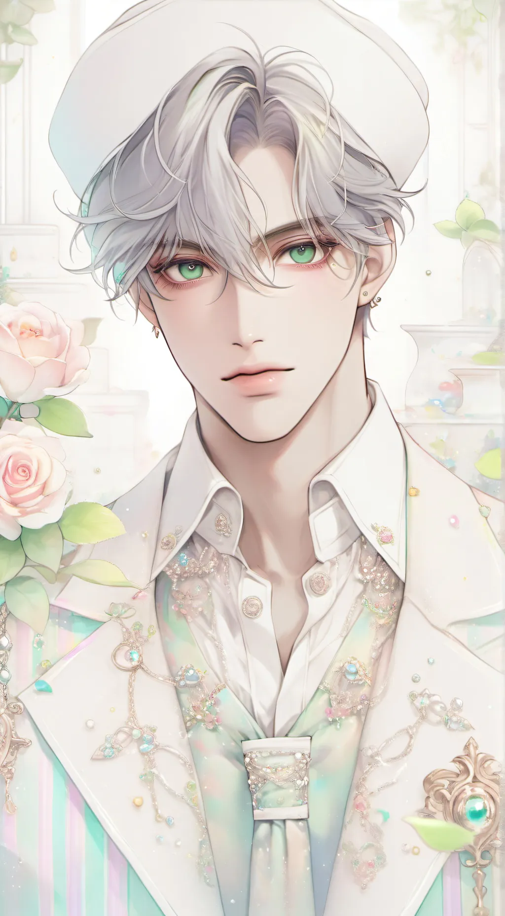 ai character: Adrien❤️ background