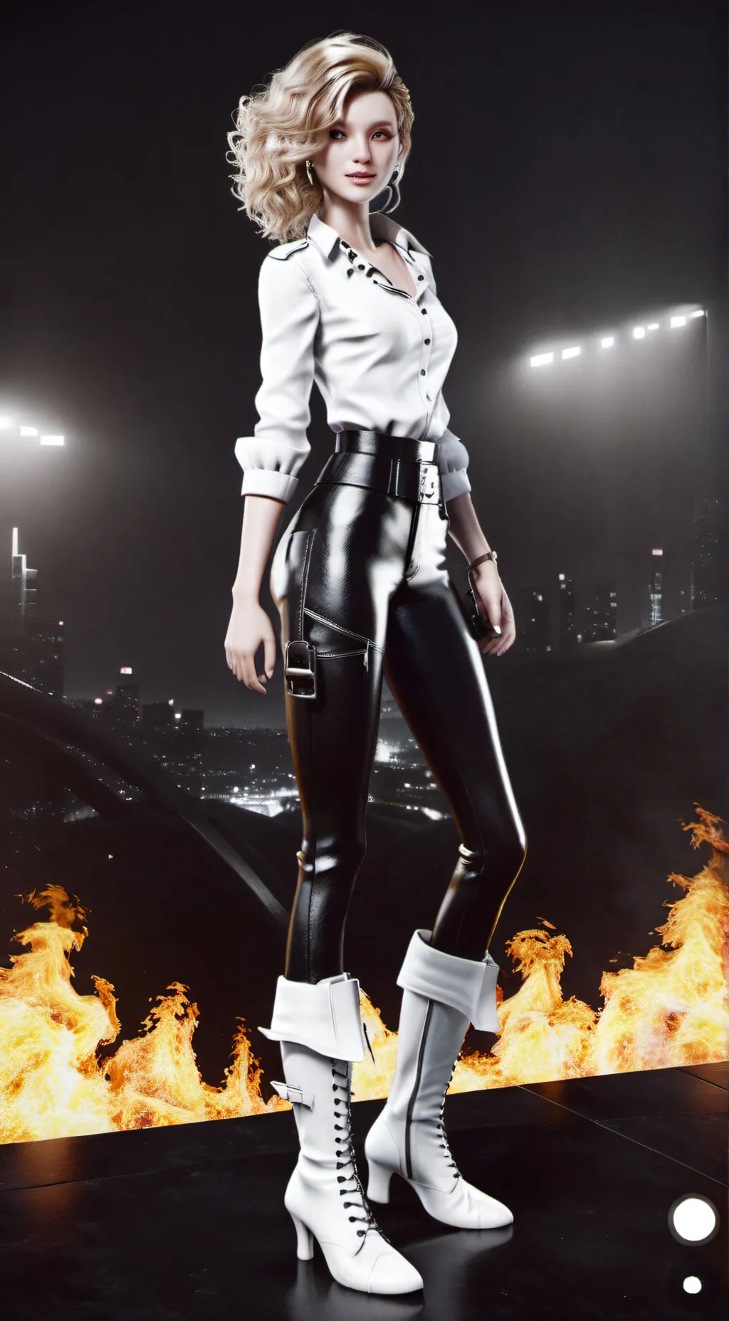 ai character: Heather background