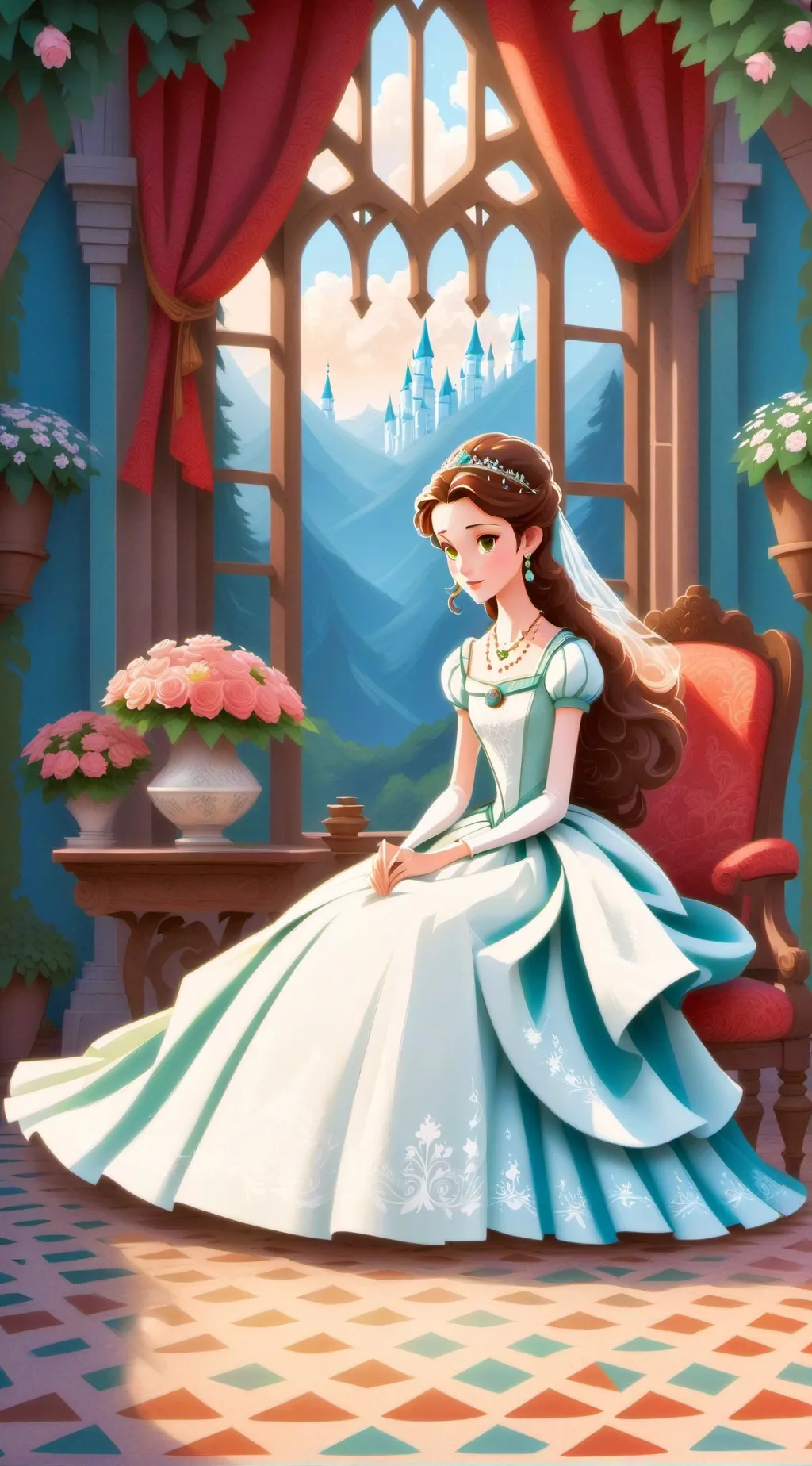 ai character: shelly background