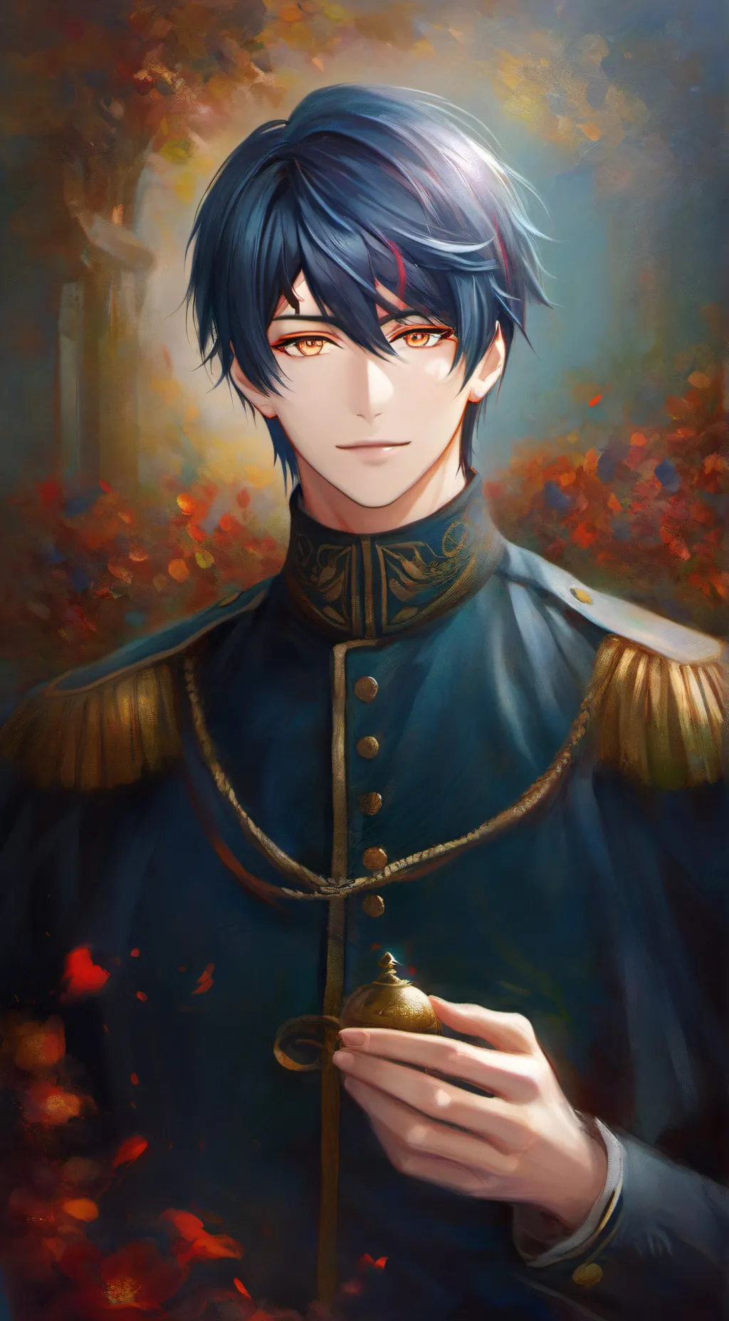 ai character: Sebastian Morning background