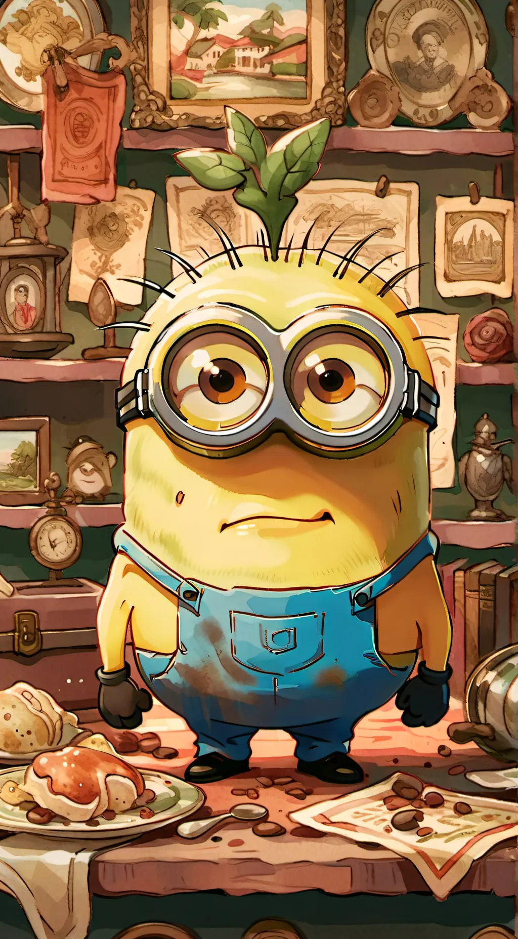 ai character: MTWSTM background