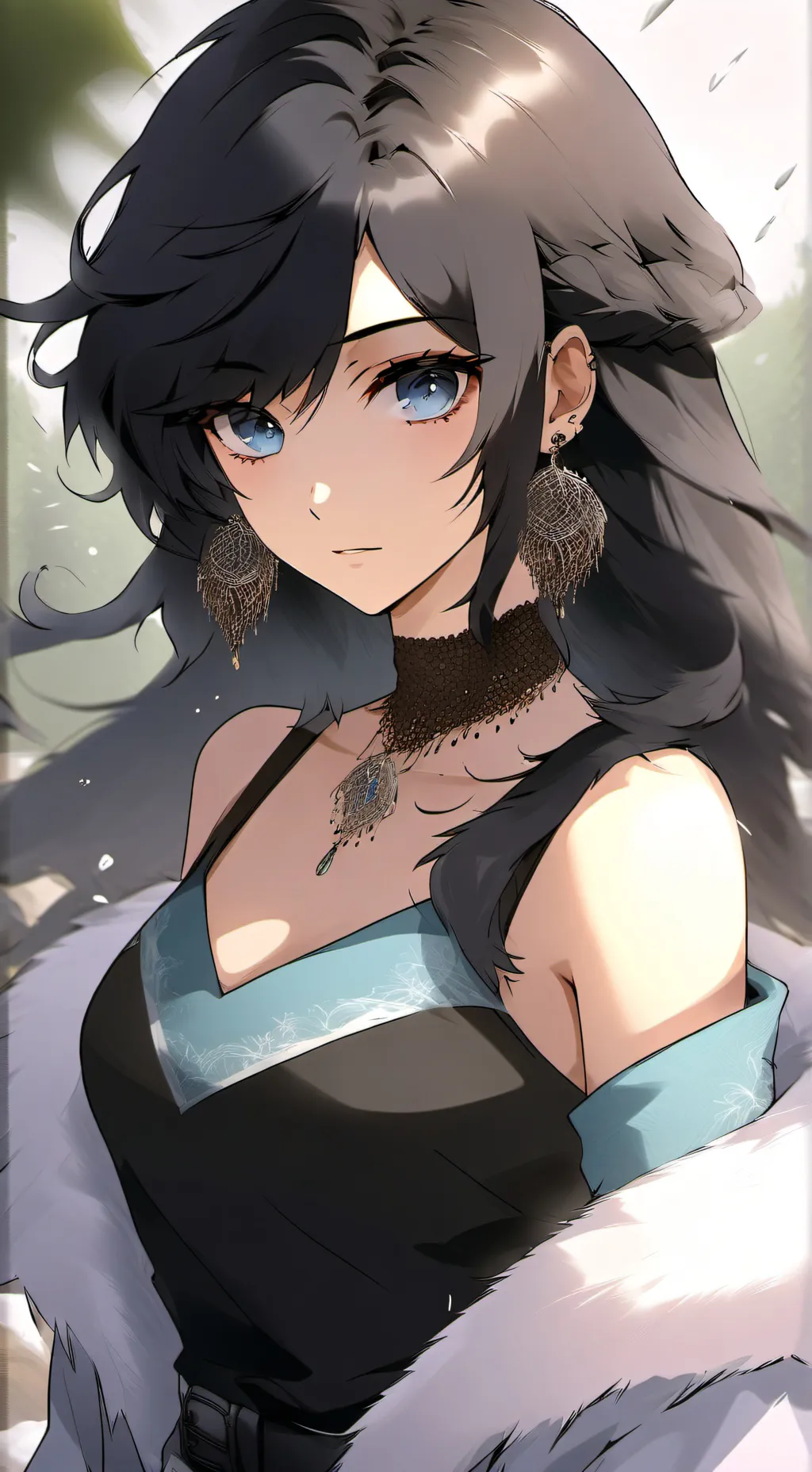 ai character: Vixxie background