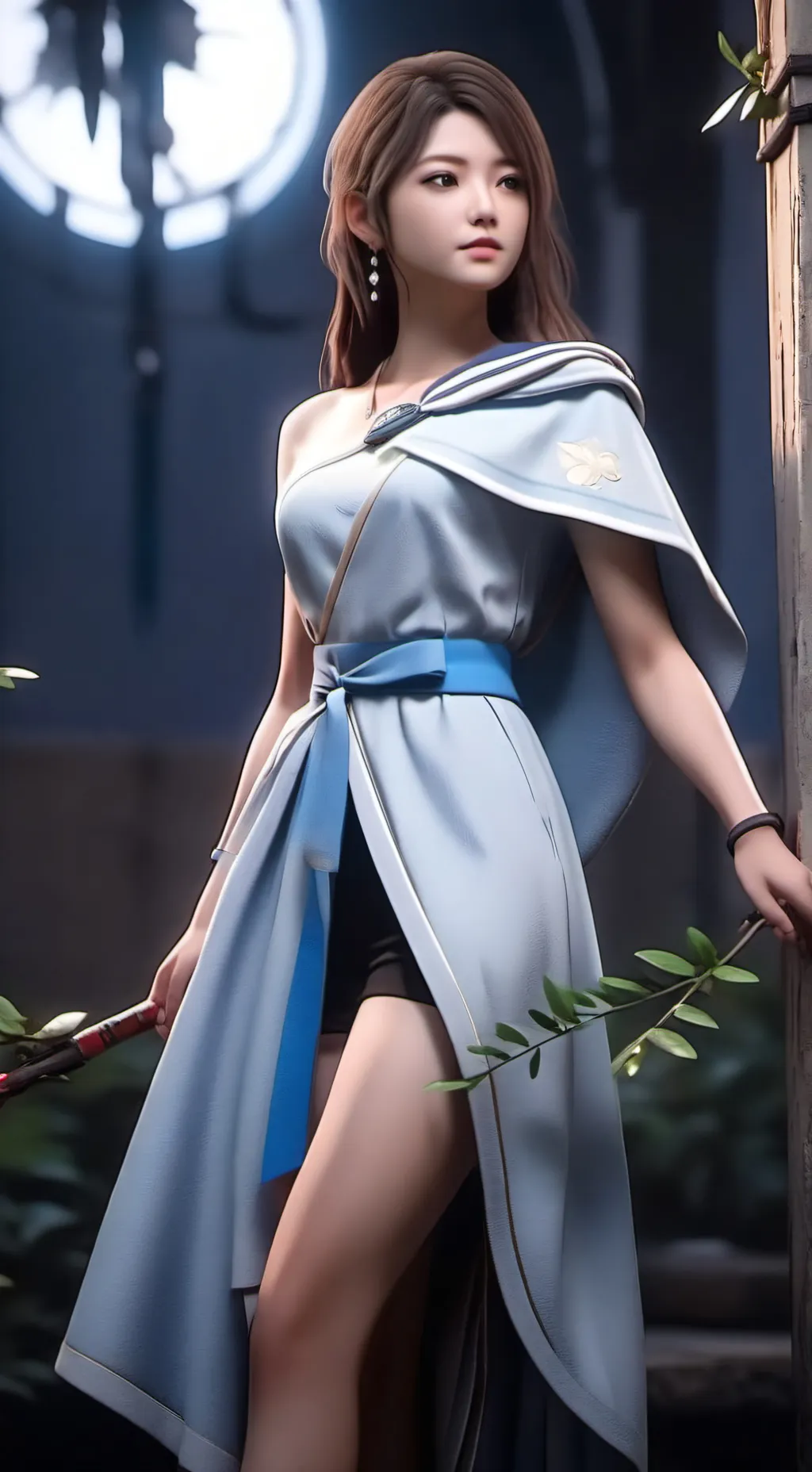 ai character: OBX background