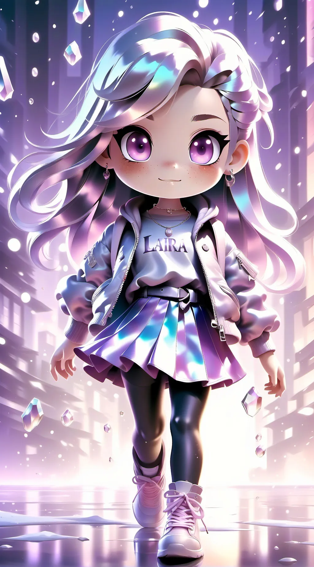 ai character: Lara  background