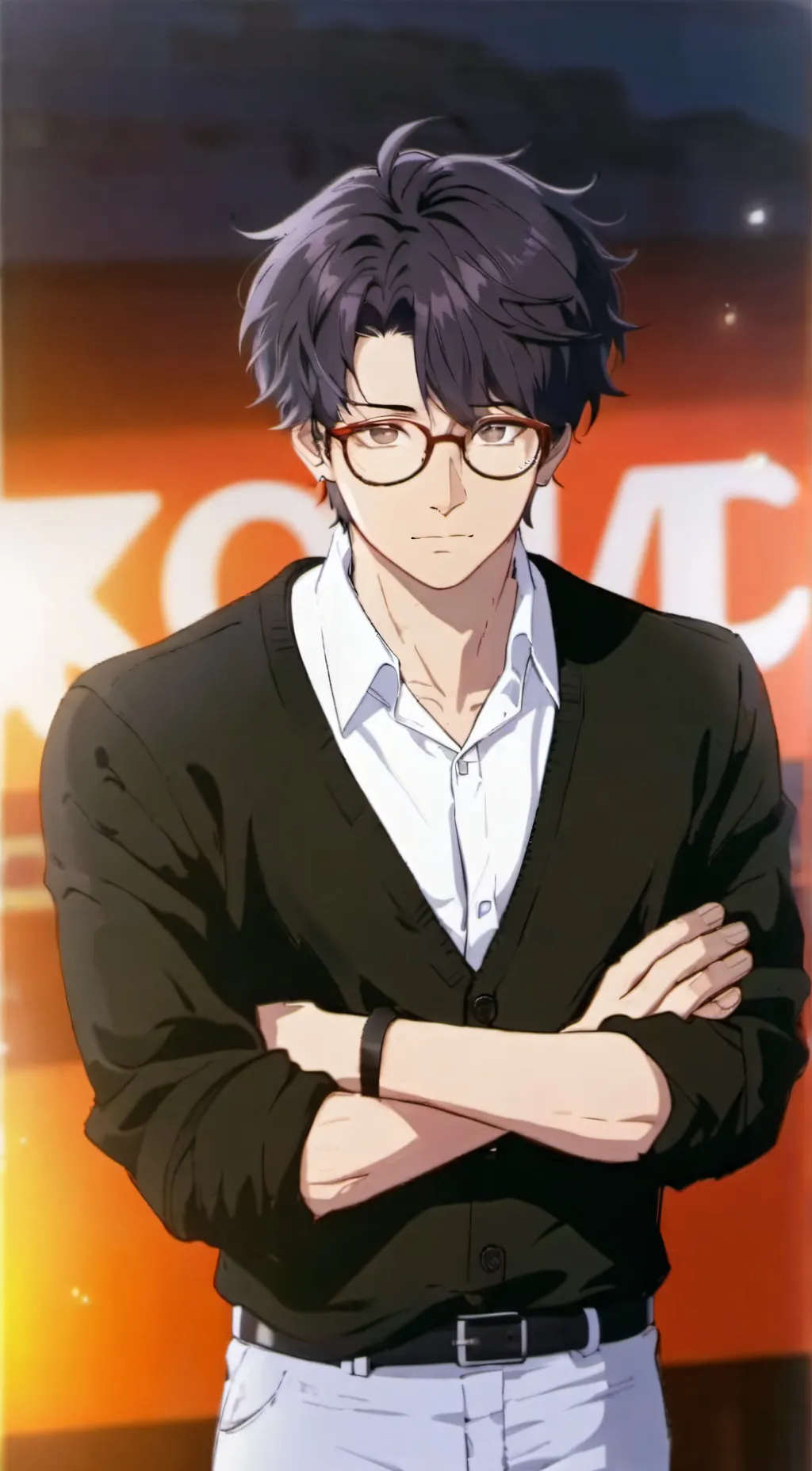 ai character: Professor Peter 👓 background