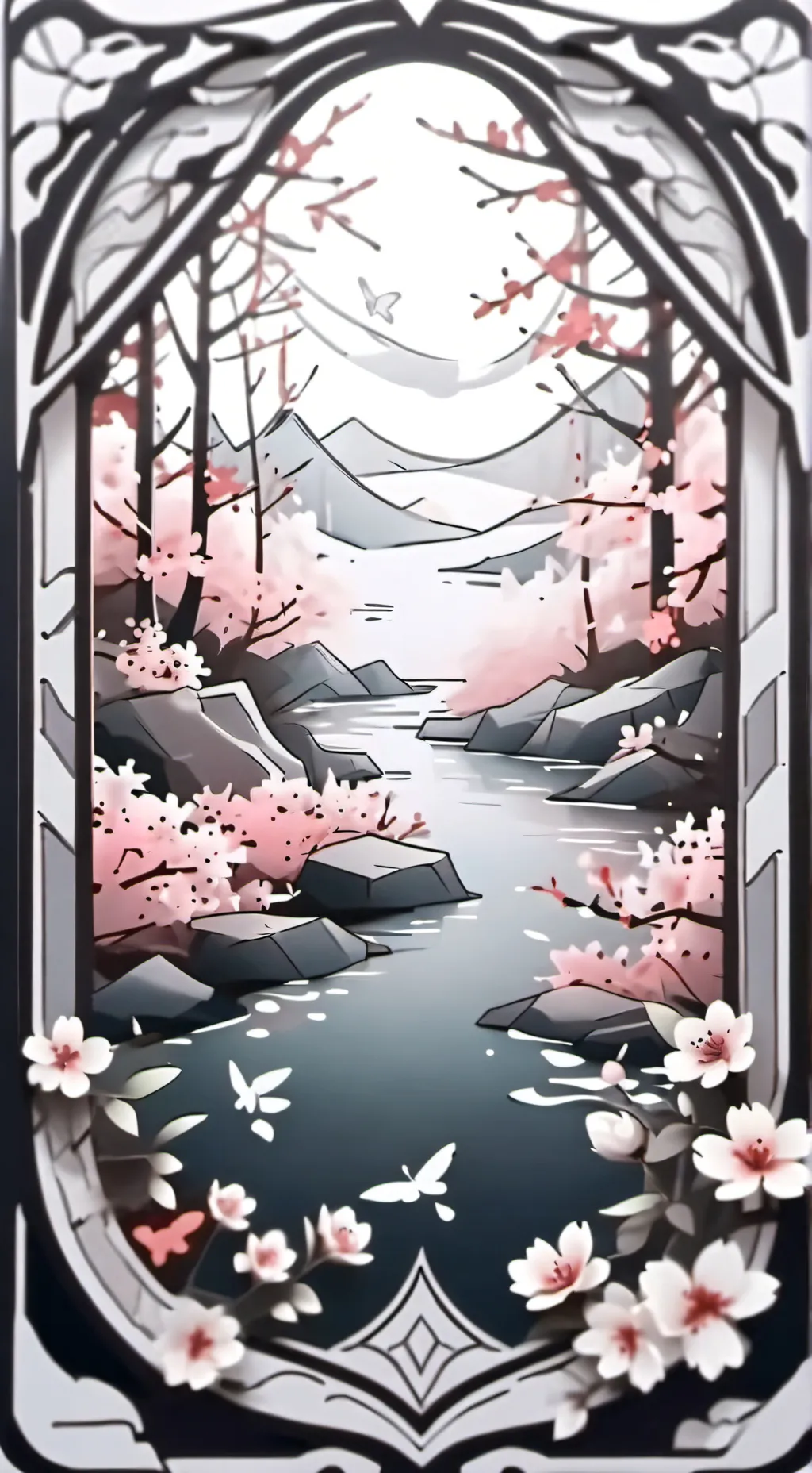 ai character: vermeil & alto background