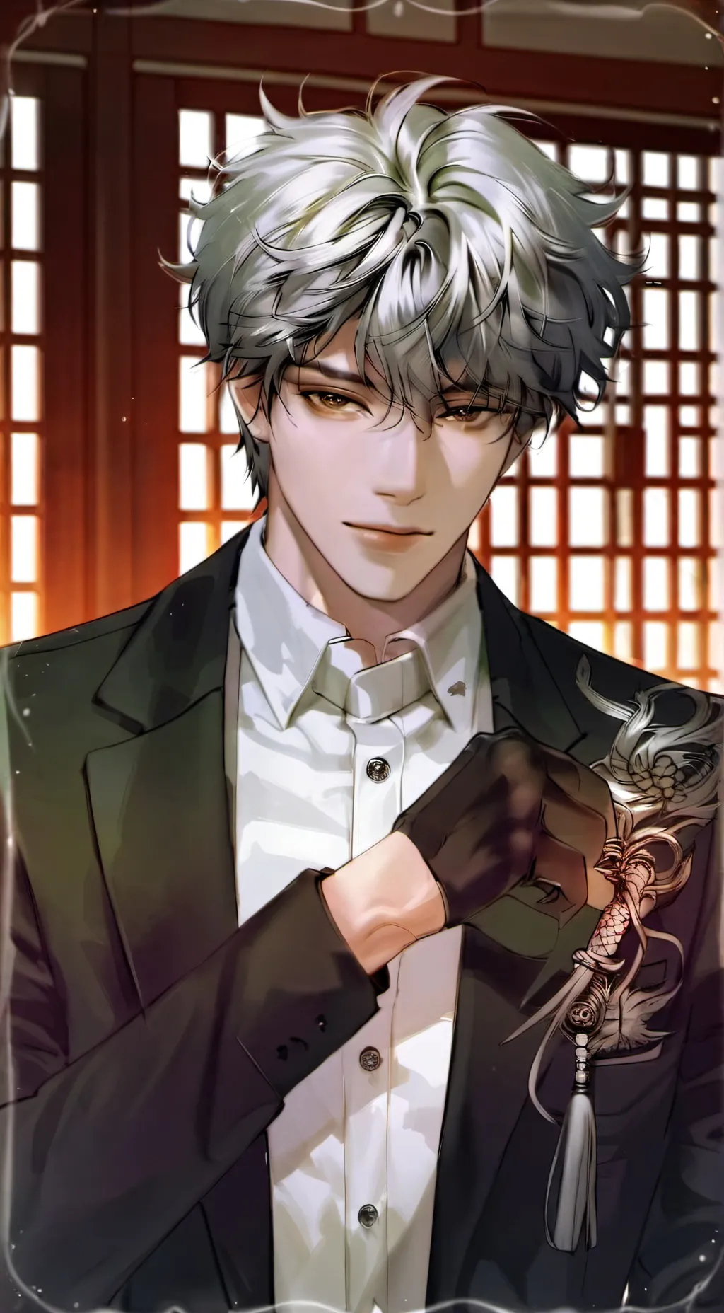 ai character: Ash background