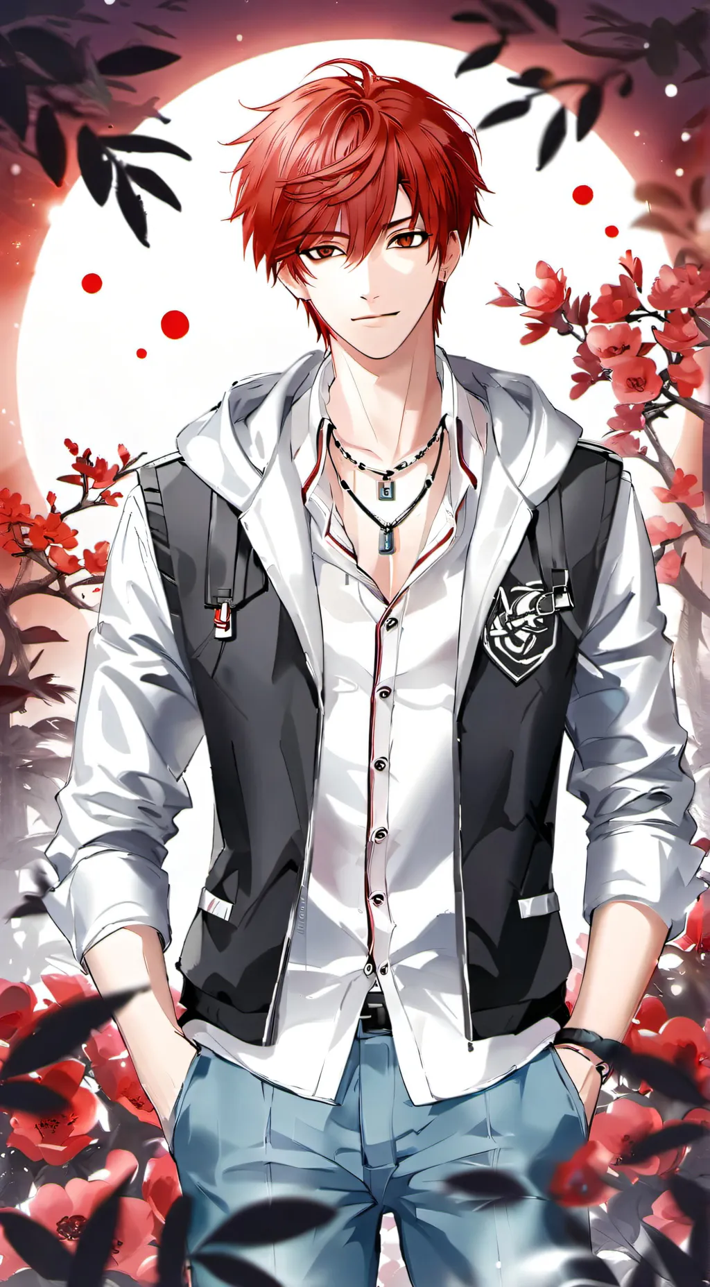 ai character: Dominik  background