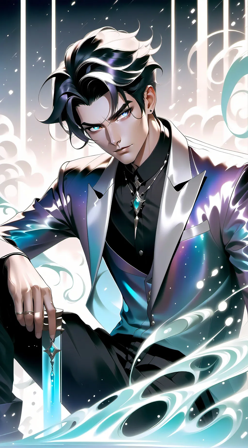 ai character: Pinki sprunki background