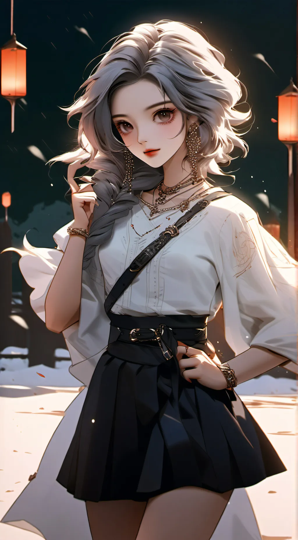 ai character: Evelyn  background