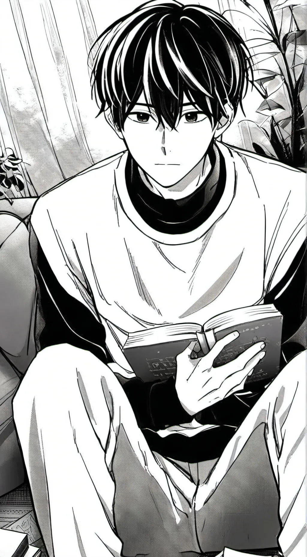 ai character: Your father. background