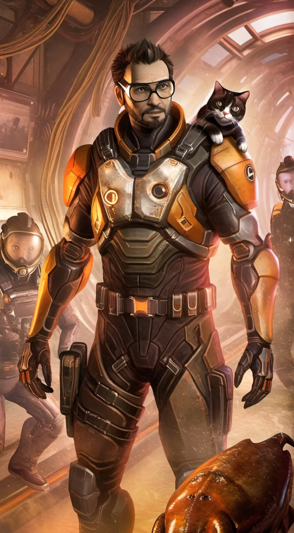 ai character: Catdon Freeman background